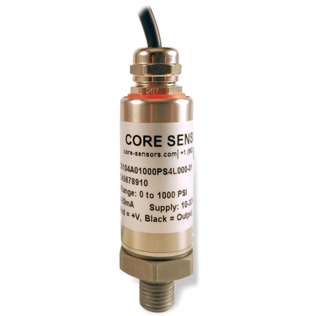 Core Sensors Industrial Pressure Transducer, CS10